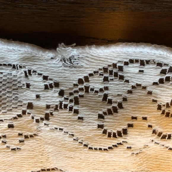 Doily Lace Oval Scalloped Edge Place Mats (4) 17.5" x 12" - Picture 8 of 9